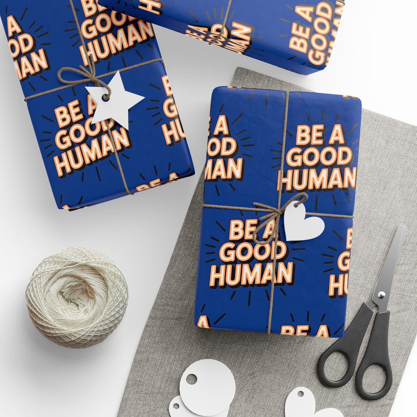 Be a Good Human Gift Wrap (Single Roll)