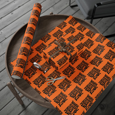 Work Hard and Be Nice to People Wrapping Paper