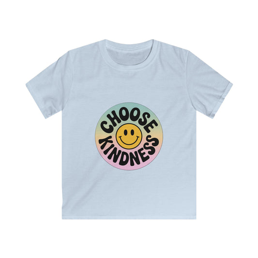 Choose Kindness Kids Tee - Softstyle Graphic T-Shirt