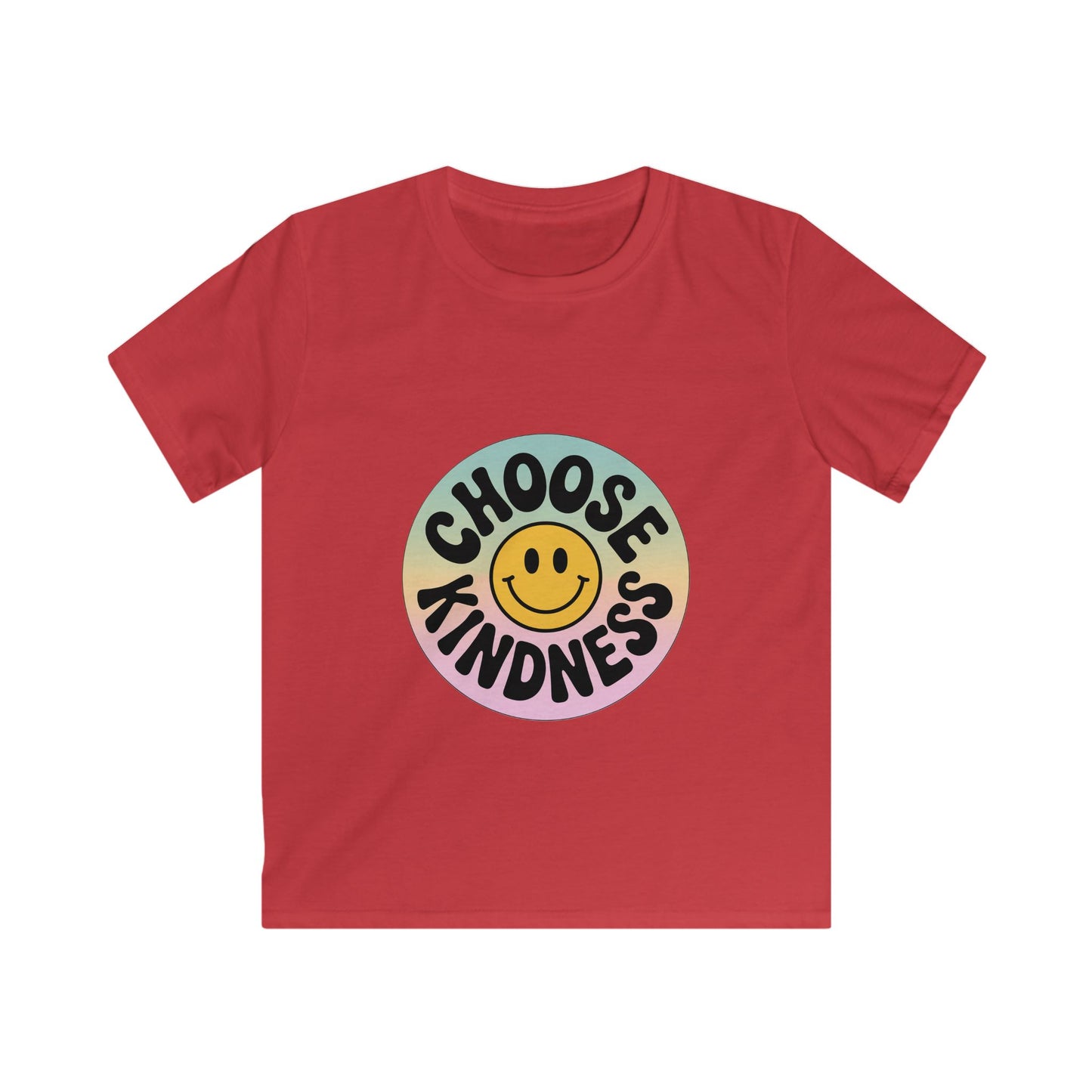 Choose Kindness Kids Tee - Softstyle Graphic T-Shirt