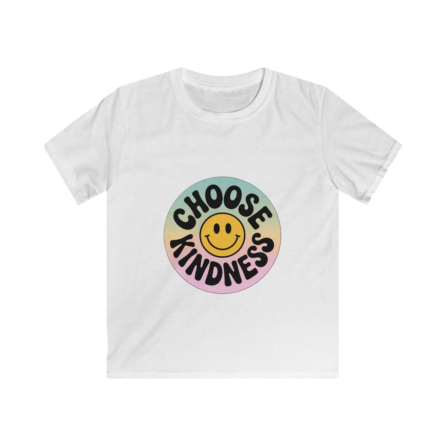Choose Kindness Kids Tee - Softstyle Graphic T-Shirt