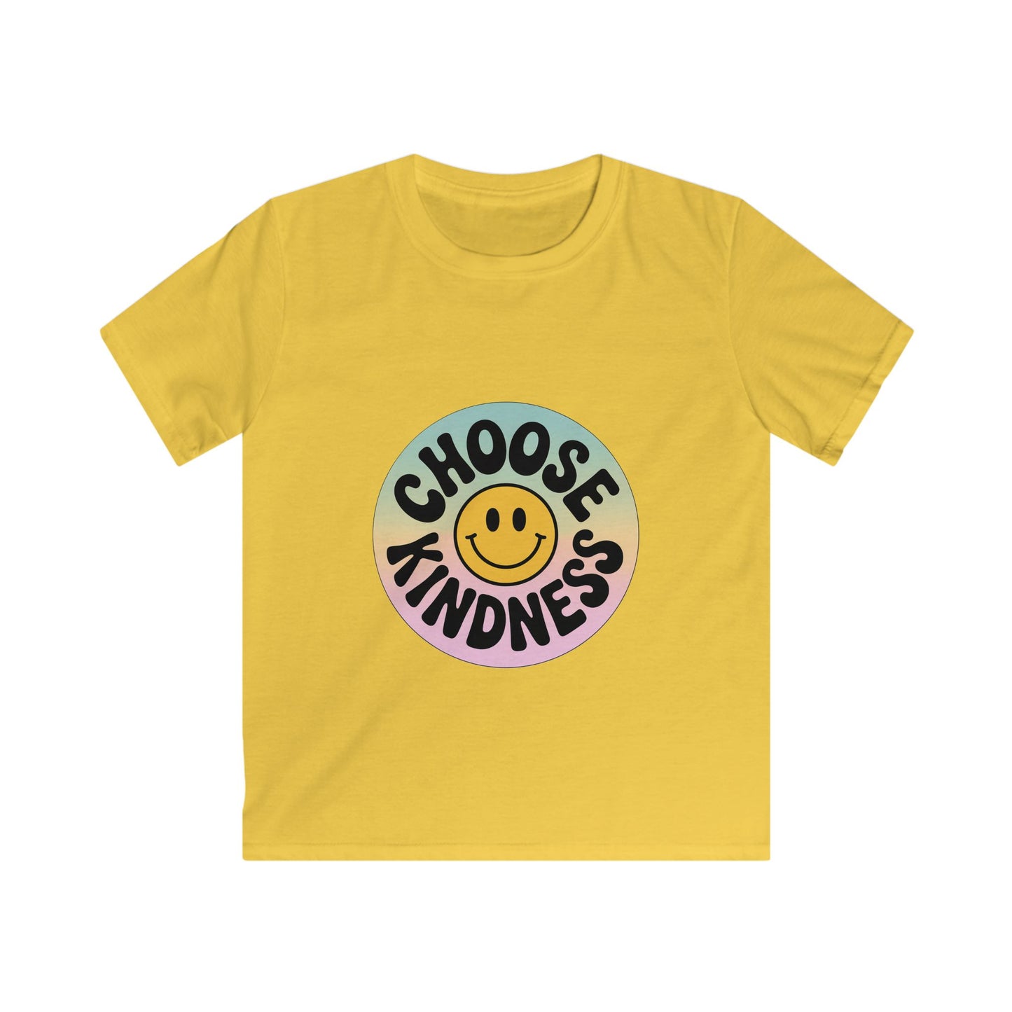 Choose Kindness Kids Tee - Softstyle Graphic T-Shirt
