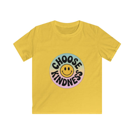 Choose Kindness Kids Tee - Softstyle Graphic T-Shirt