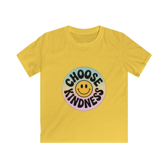 Choose Kindness Kids Tee - Softstyle Graphic T-Shirt