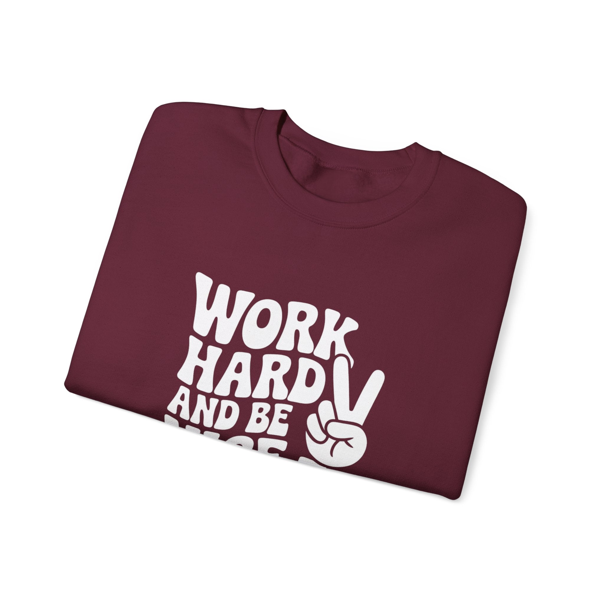 Work Hard & Be Nice to People Sweater