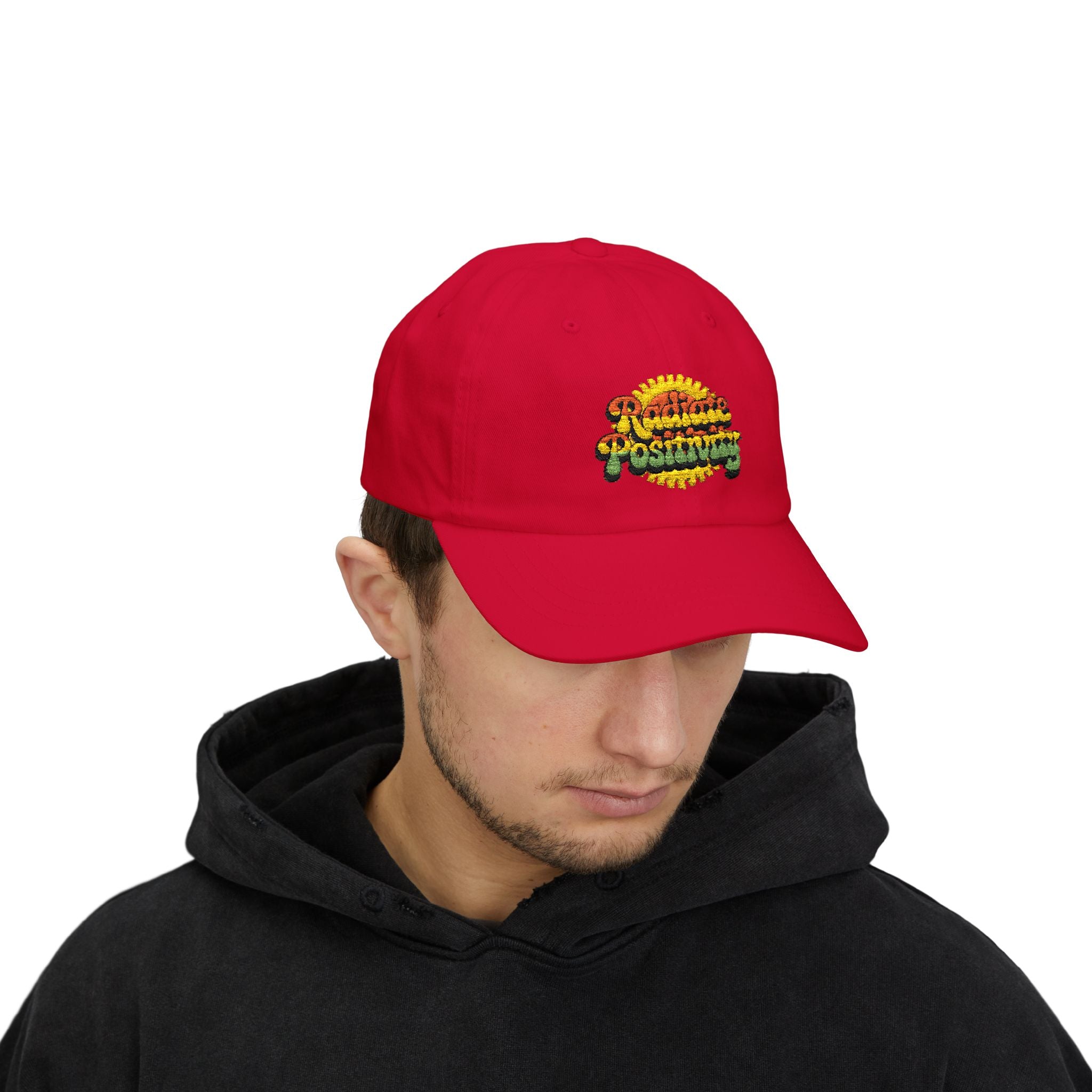 Classic Cap — Radiate Positivity Embroidered Baseball Hat