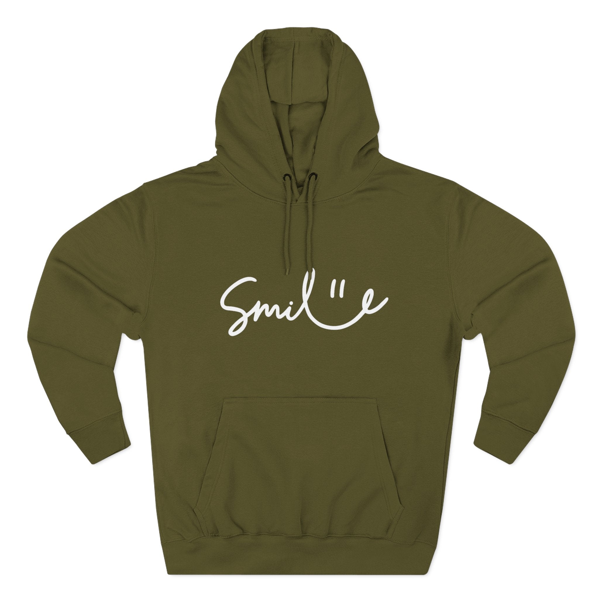 Smile Fleece Hoodie - Cozy and Stylish Pullover for Everyday Comfort