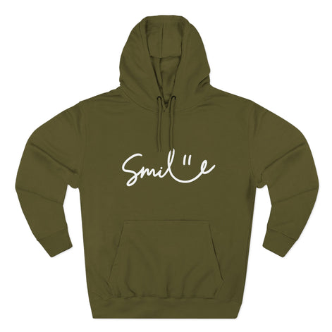 Smile Fleece Hoodie - Cozy and Stylish Pullover for Everyday Comfort