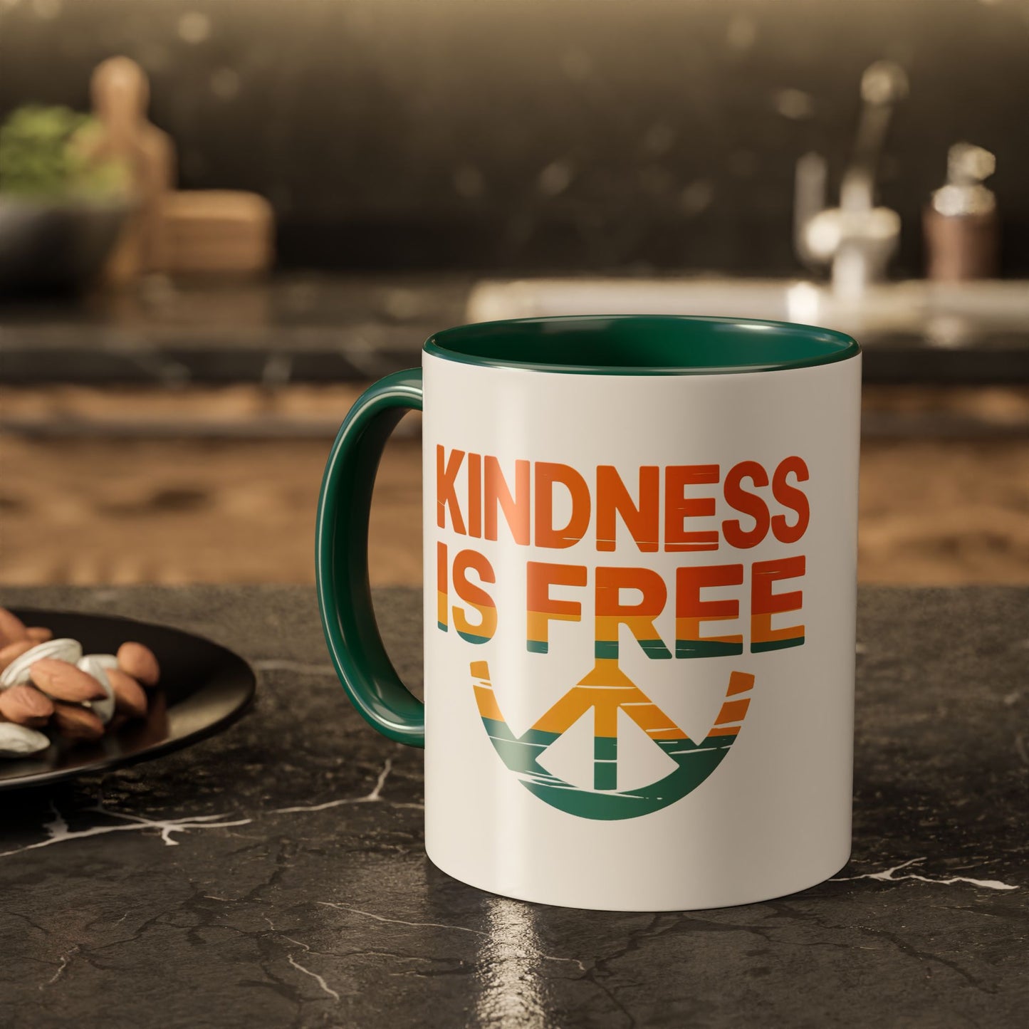 Kindness Is Free Mug - 11oz & 15oz Coffee Cup