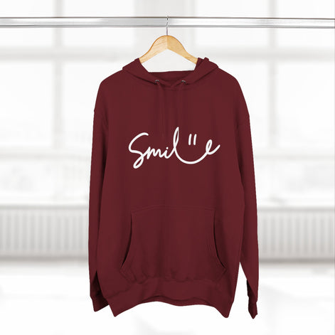 Smile Fleece Hoodie - Cozy and Stylish Pullover for Everyday Comfort
