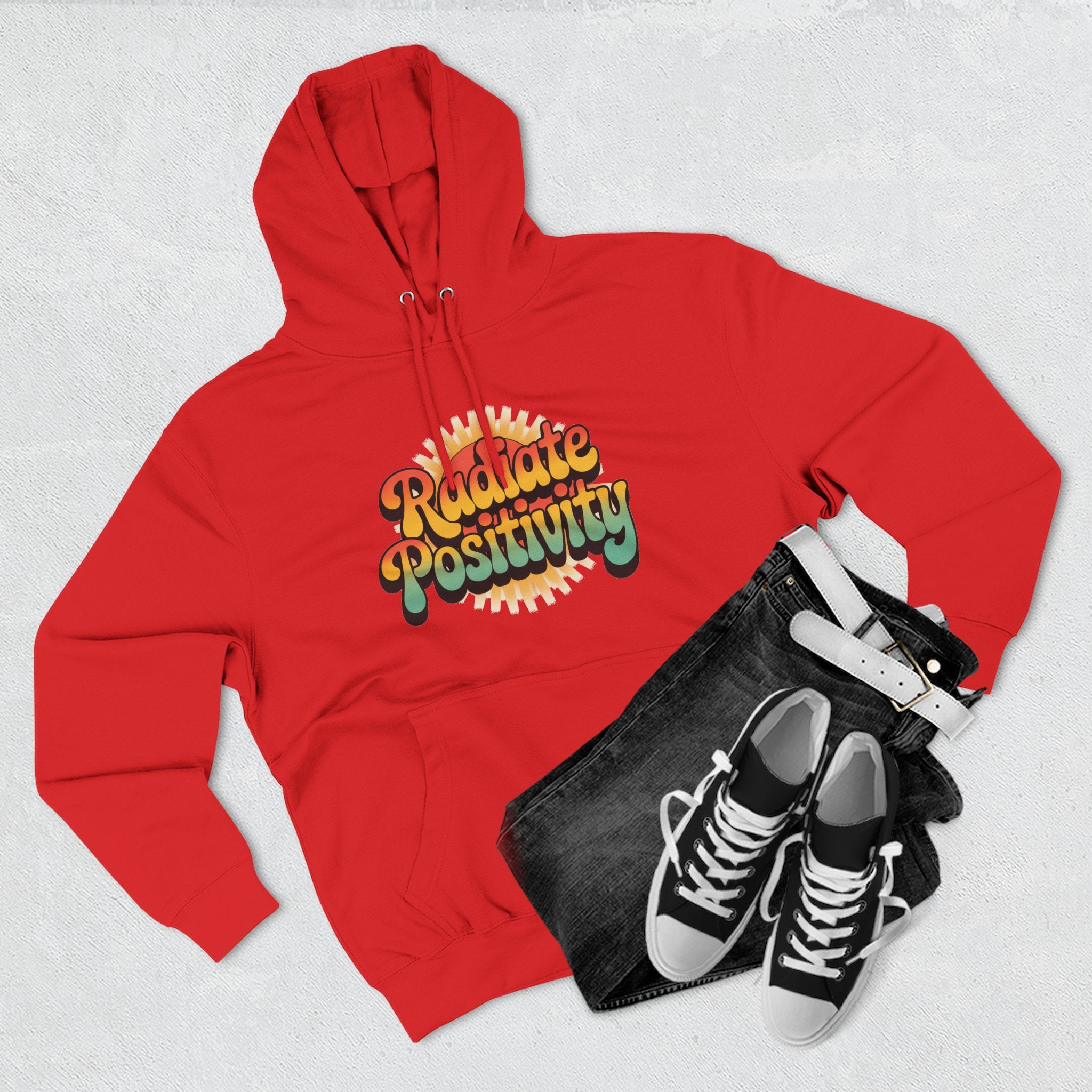 Radiate Positivity Fleece Hoodie