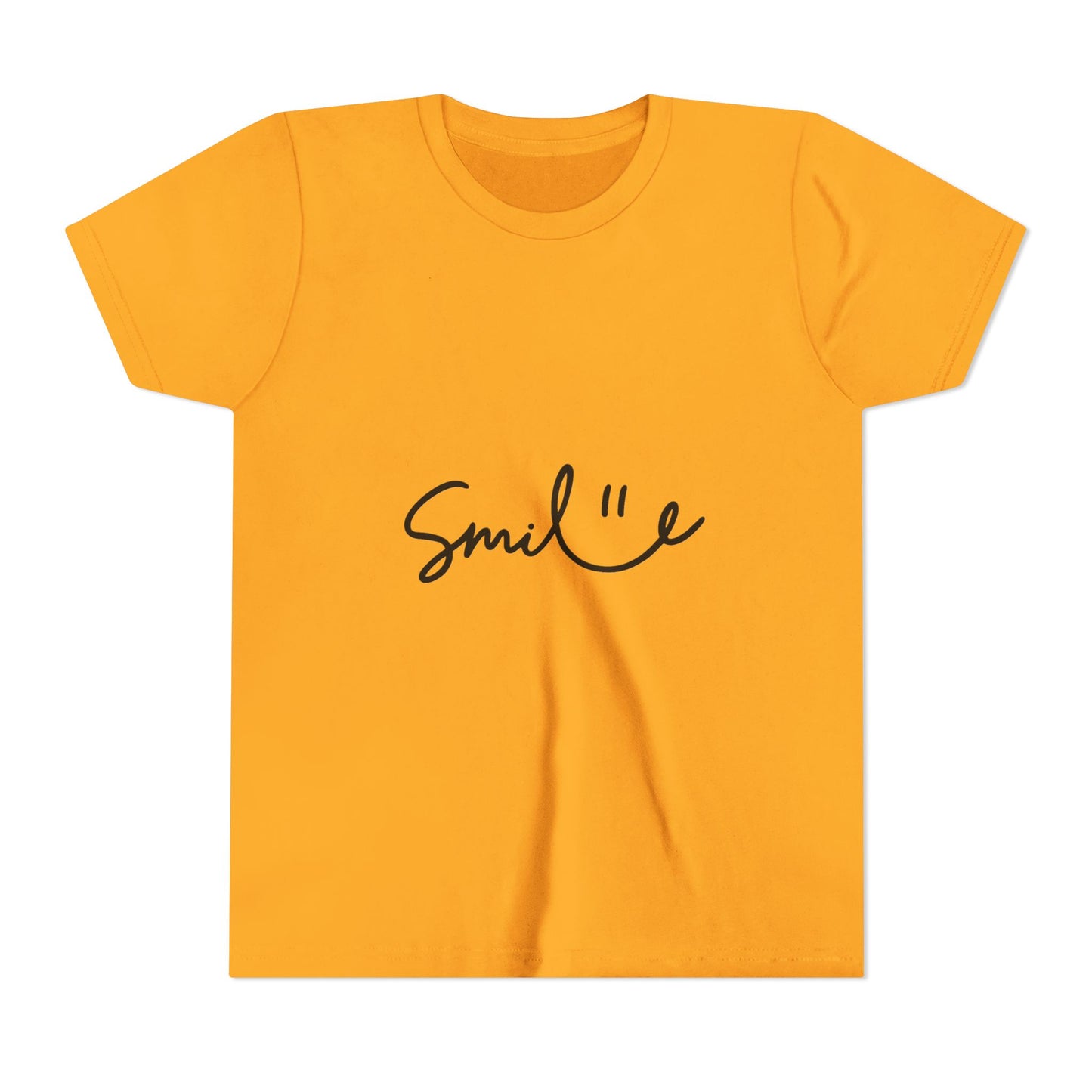 Smiley Youth Short Sleeve Tee - Positive Vibes for Kids