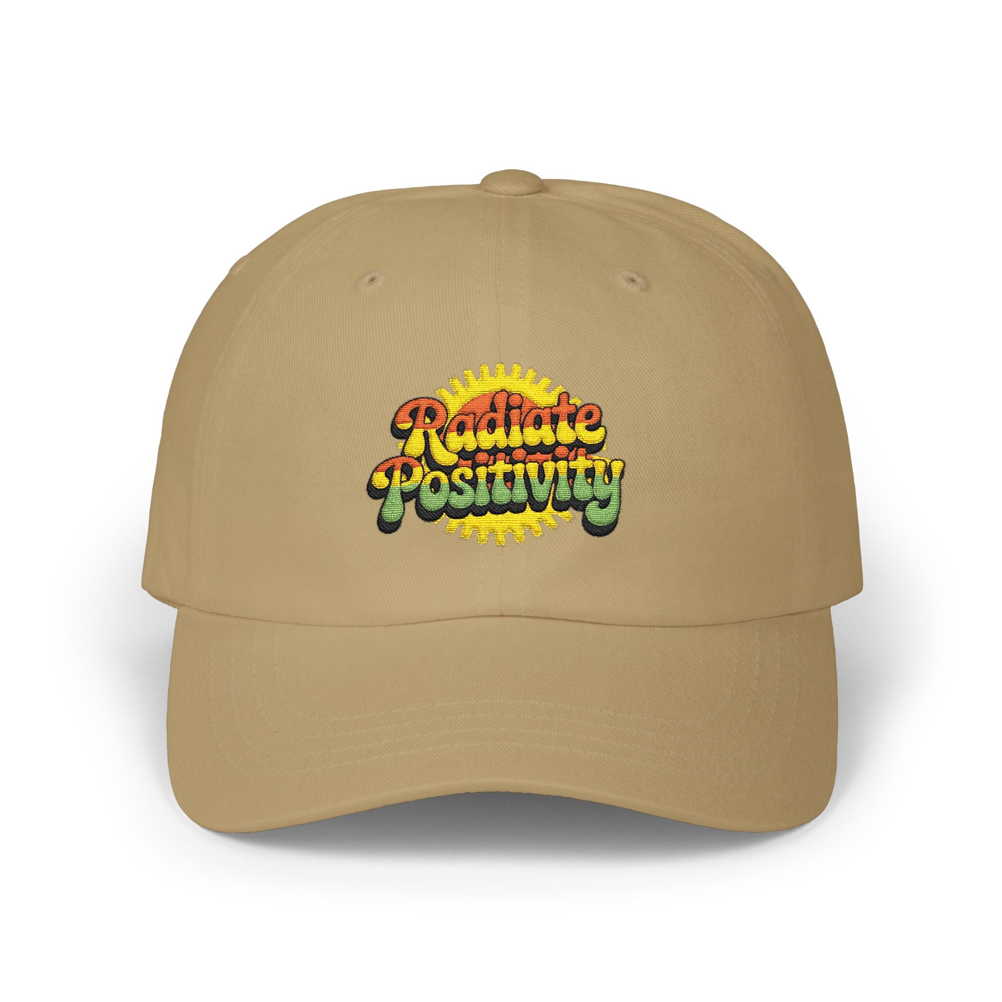 Classic Cap — Radiate Positivity Embroidered Baseball Hat