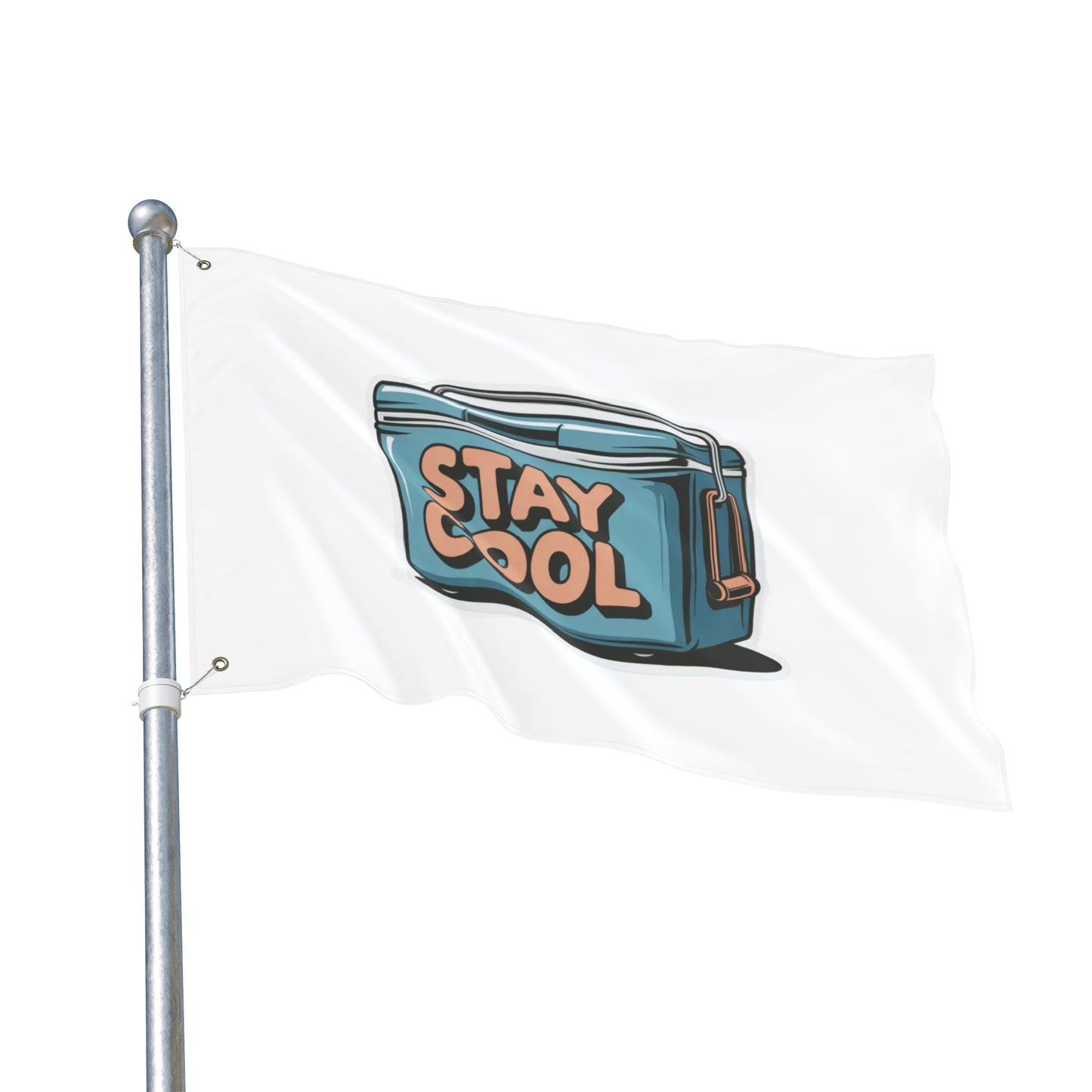 Stay Cool Double Sided Flag