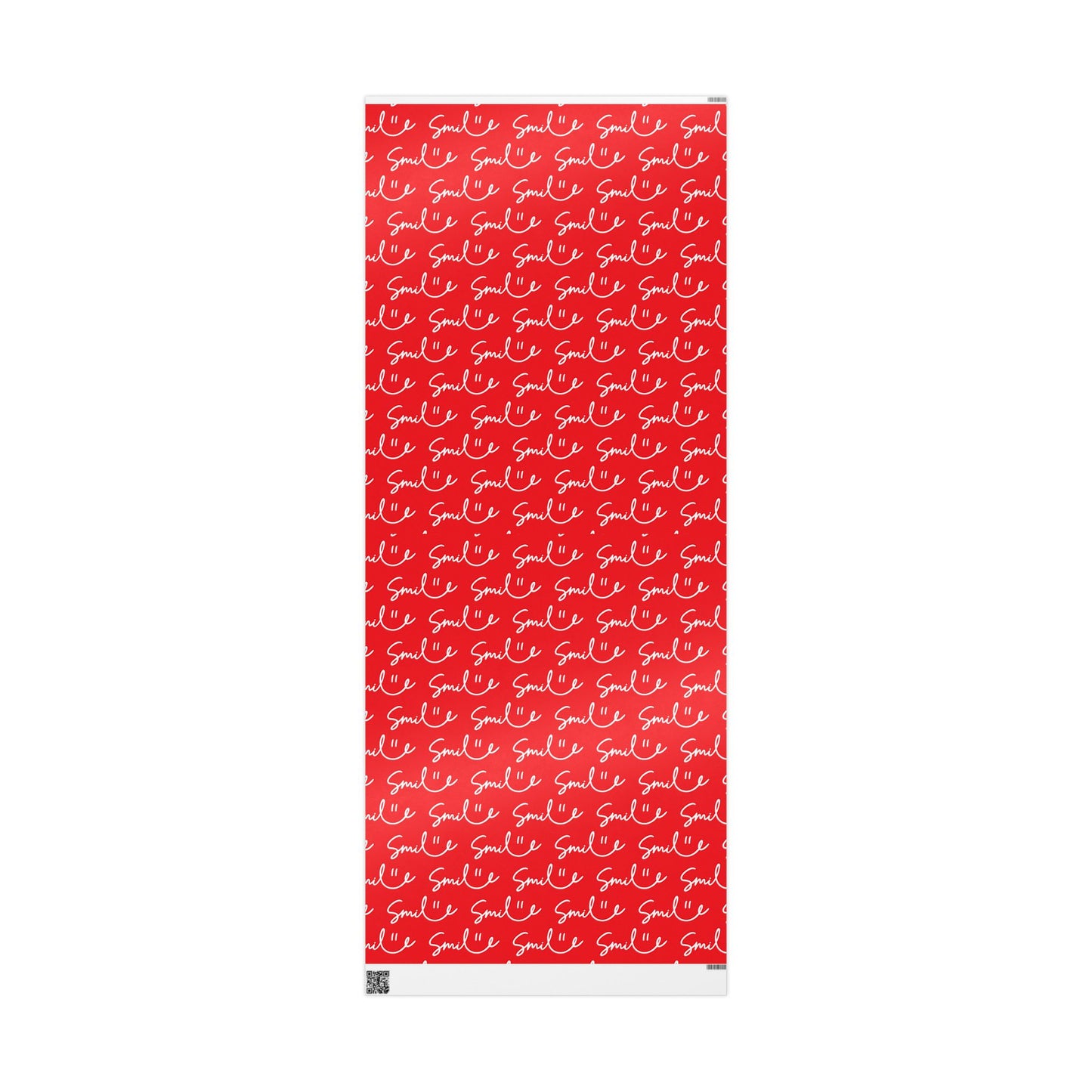 Red Smile Stylish Gift Wrapping Paper for Any Occasion