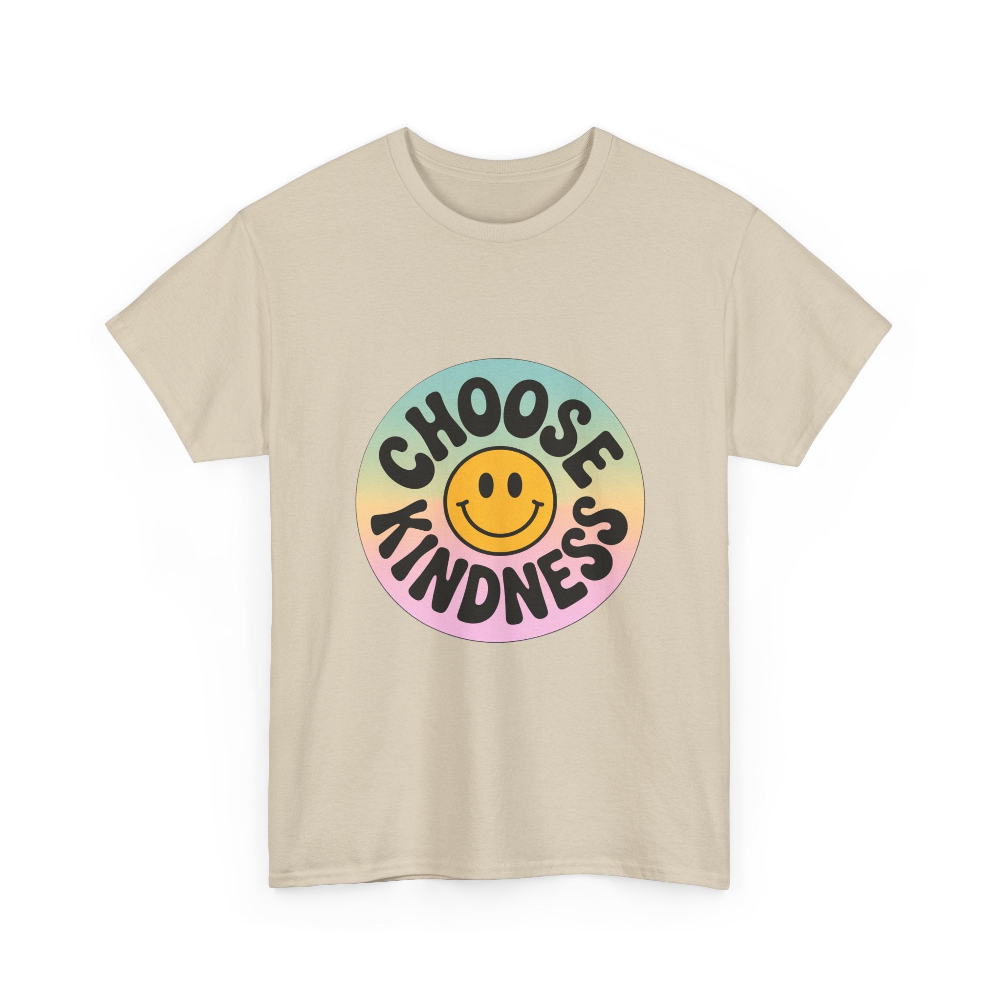 Choose Kindness Unisex Heavy Cotton Tee - Uplifting Graphic T-Shirt