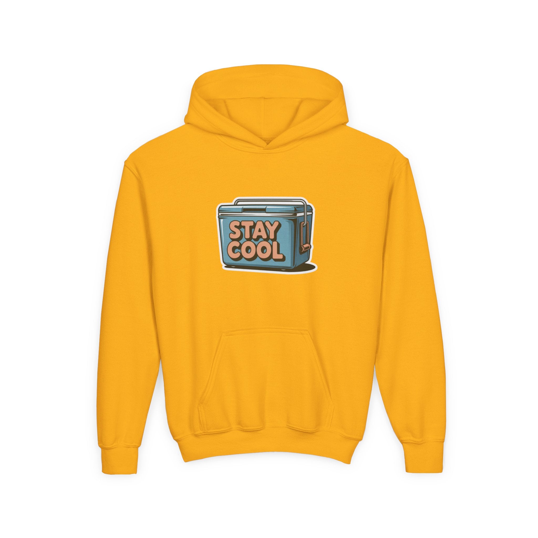 Youth Hooded Sweatshirt - Stay Cool Graphic