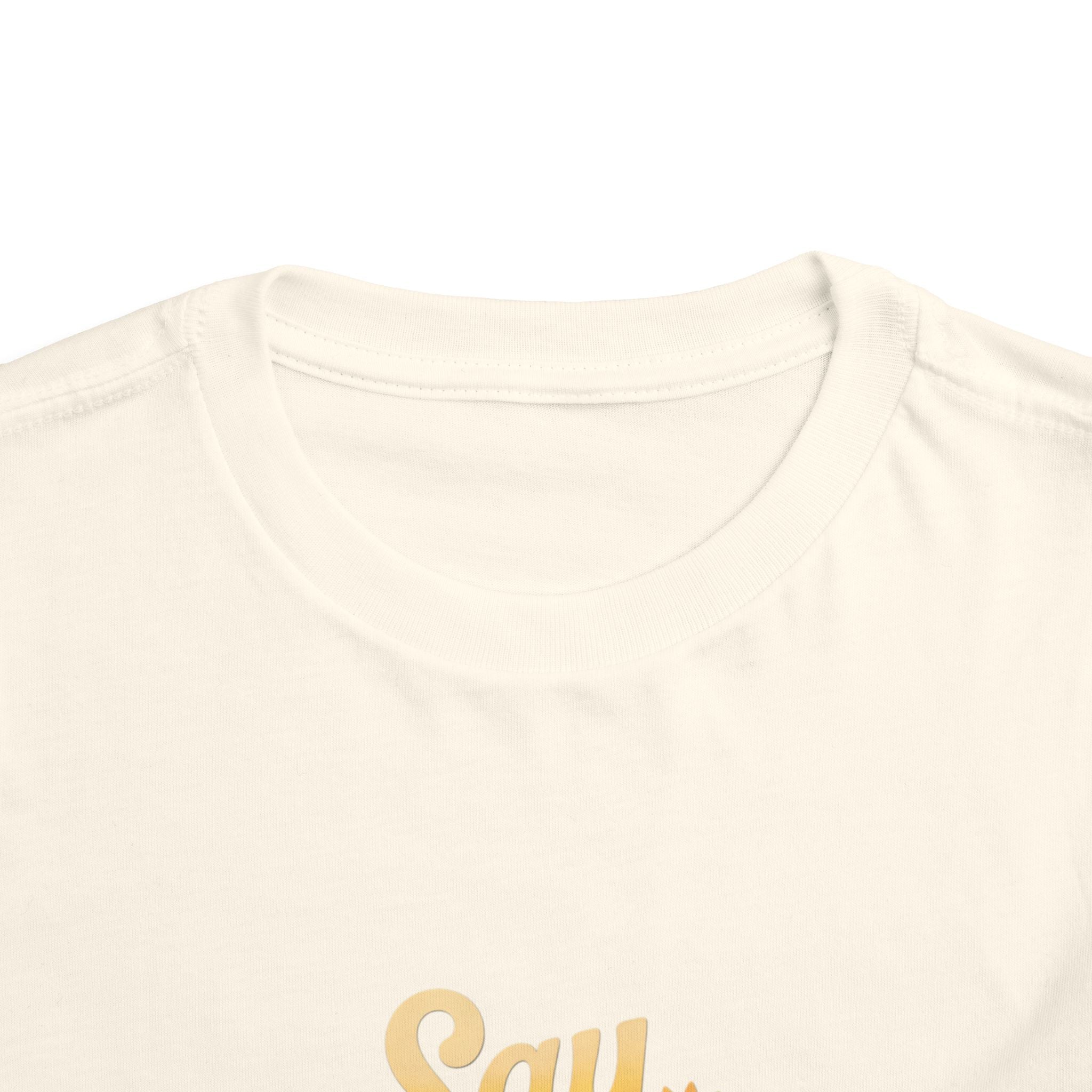 Say Nice Things and Smile Toddler Tee
