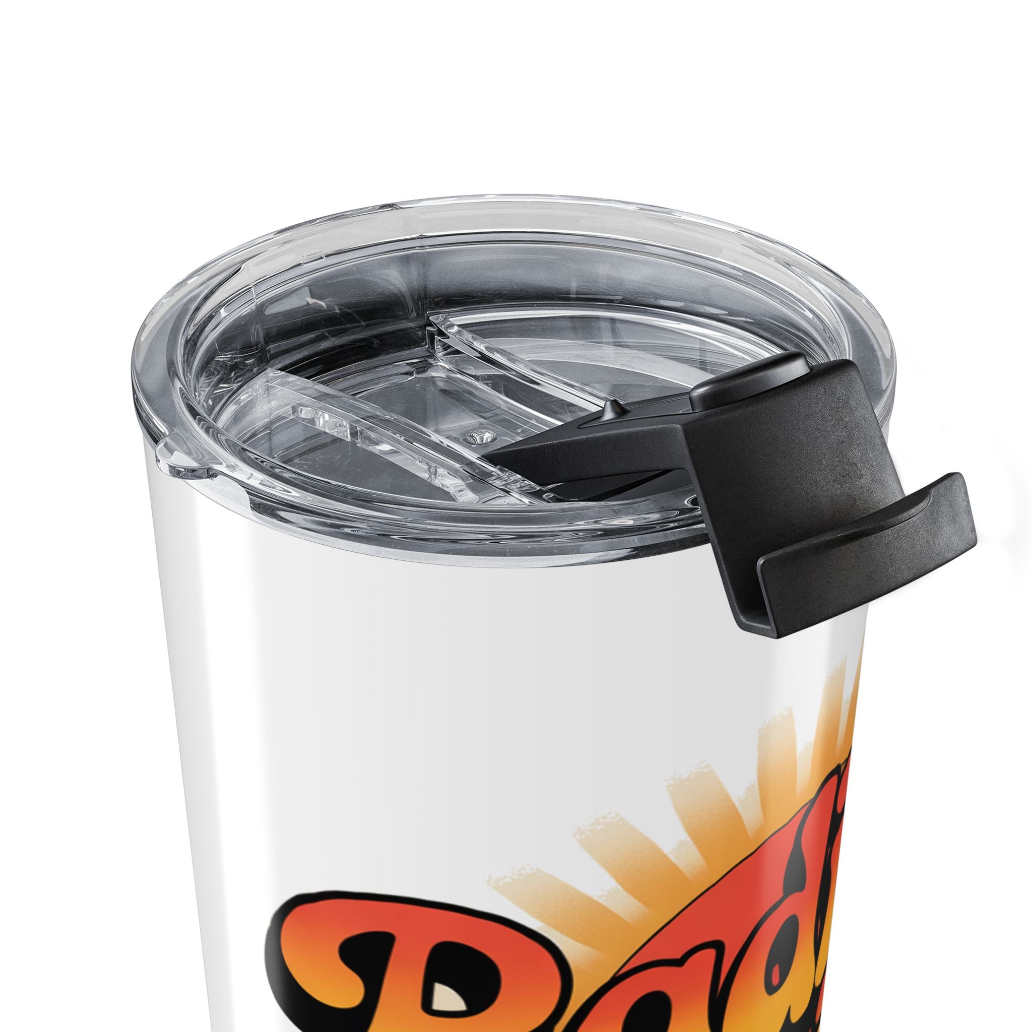 White Radiate Positivity Tumbler 20oz