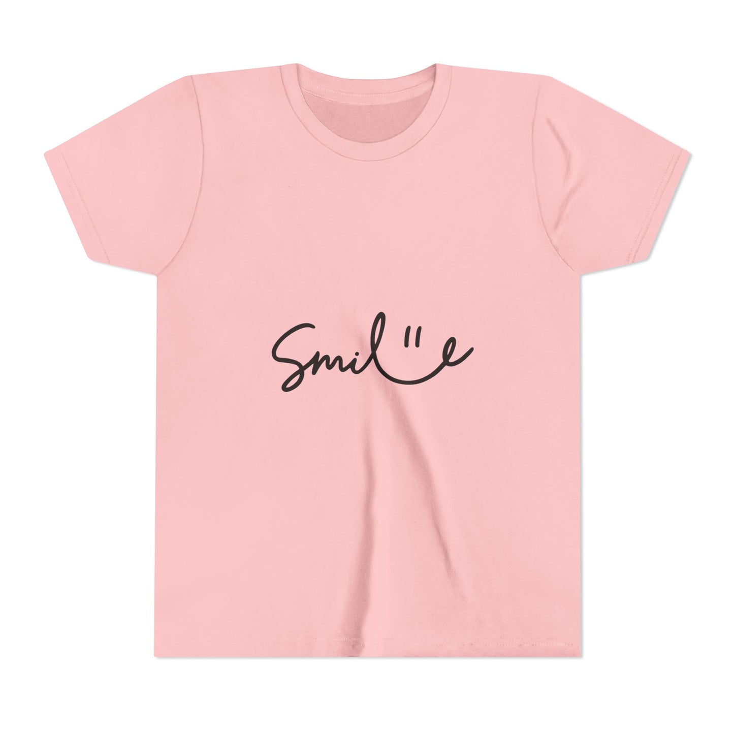 Smiley Youth Short Sleeve Tee - Positive Vibes for Kids