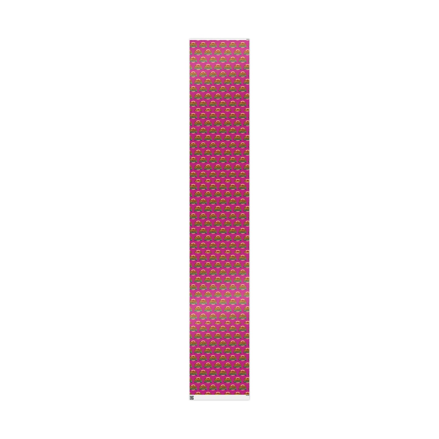 Pink Radiate Positivity Wrapping Paper for Celebrations