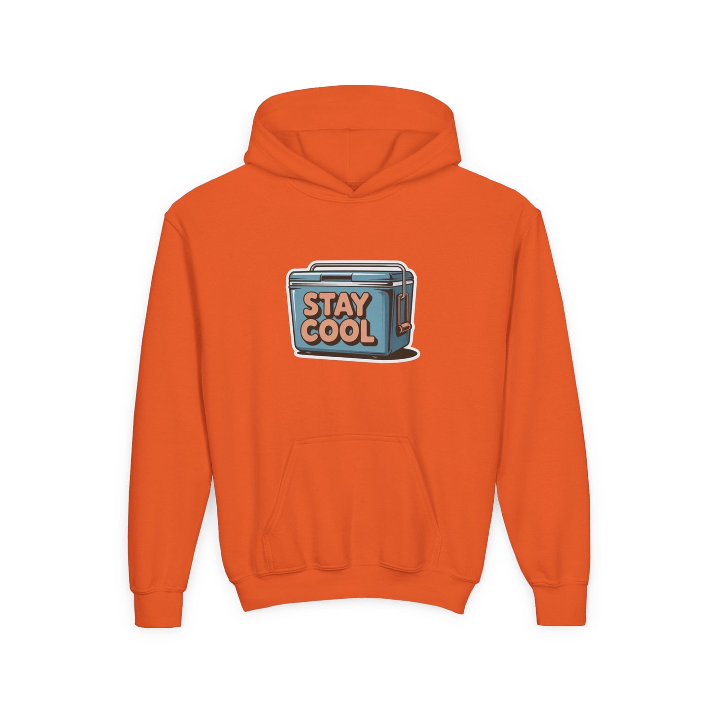 Youth Hooded Sweatshirt - Stay Cool Graphic