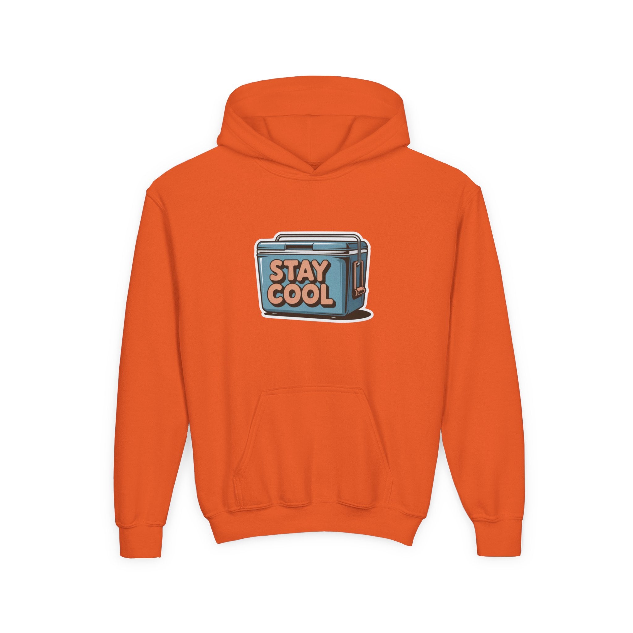 Youth Hooded Sweatshirt - Stay Cool Graphic