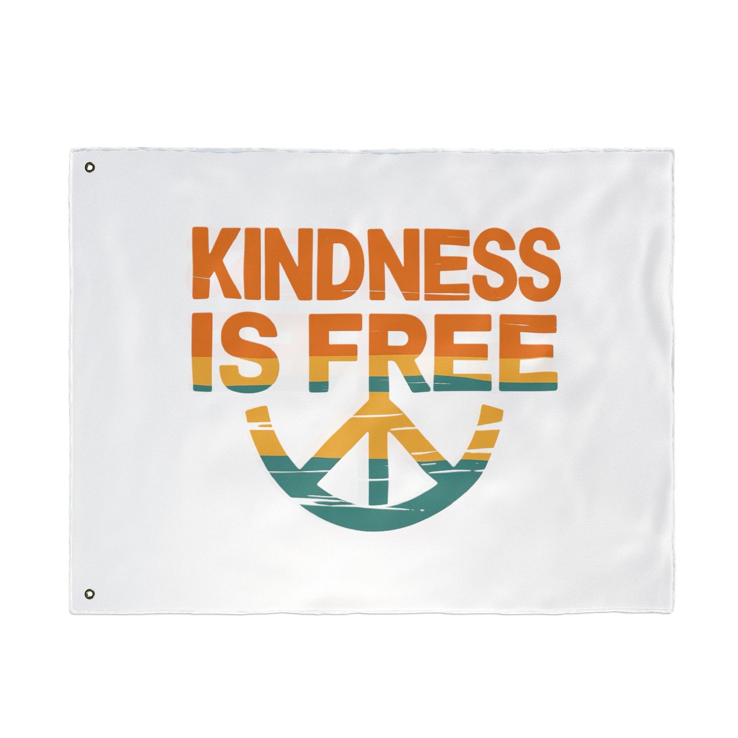 Peaceful Kindness Double Sided Flag