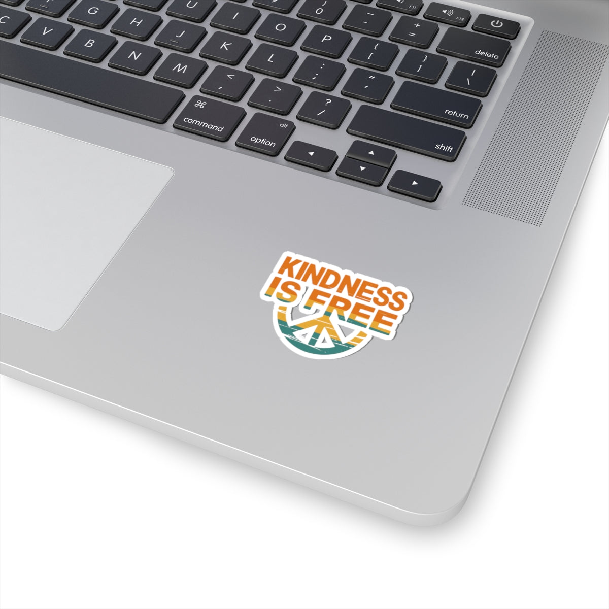 Kindness Is Free Kiss-Cut Stickers for Positive Vibes