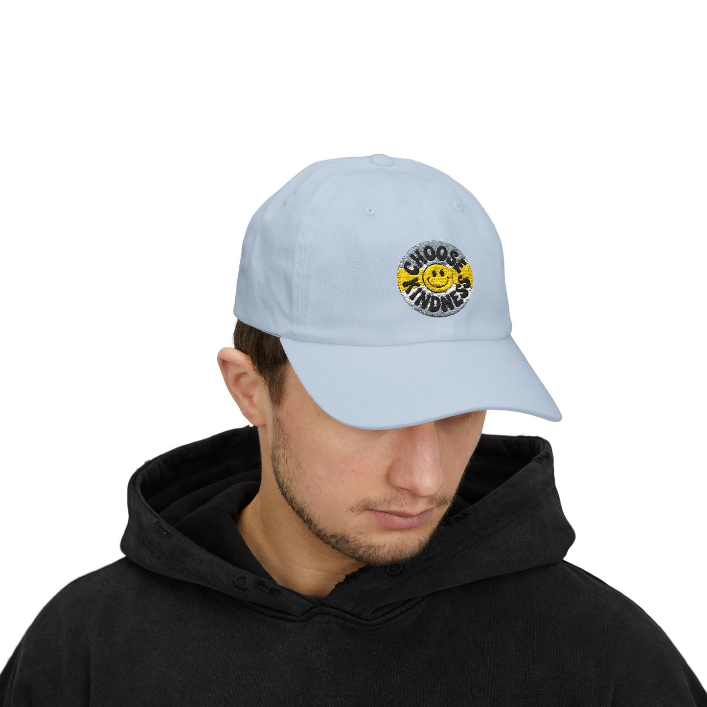 Choose Kindness" Embroidered Smile Hat