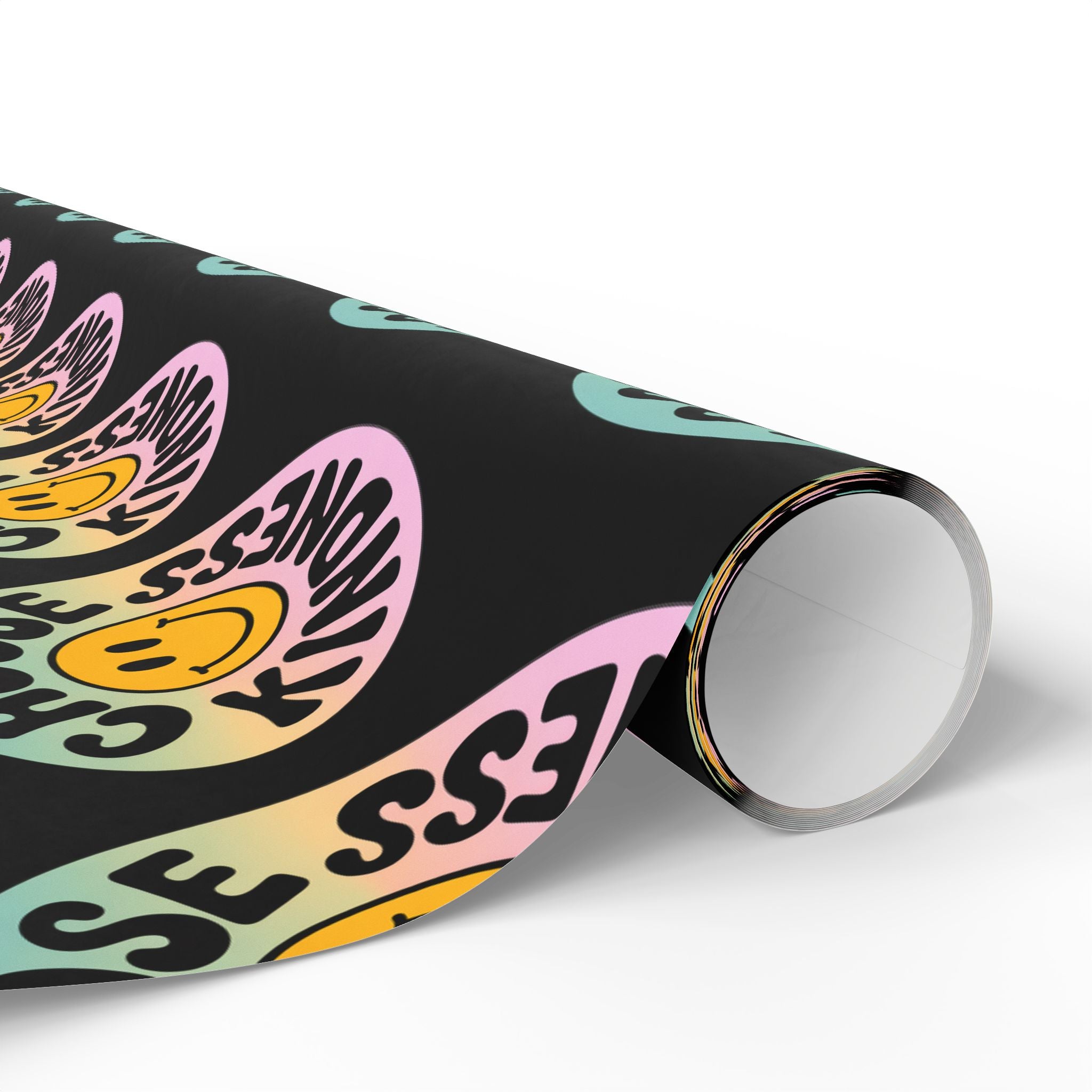Black Choose Kindness Wrapping Papers