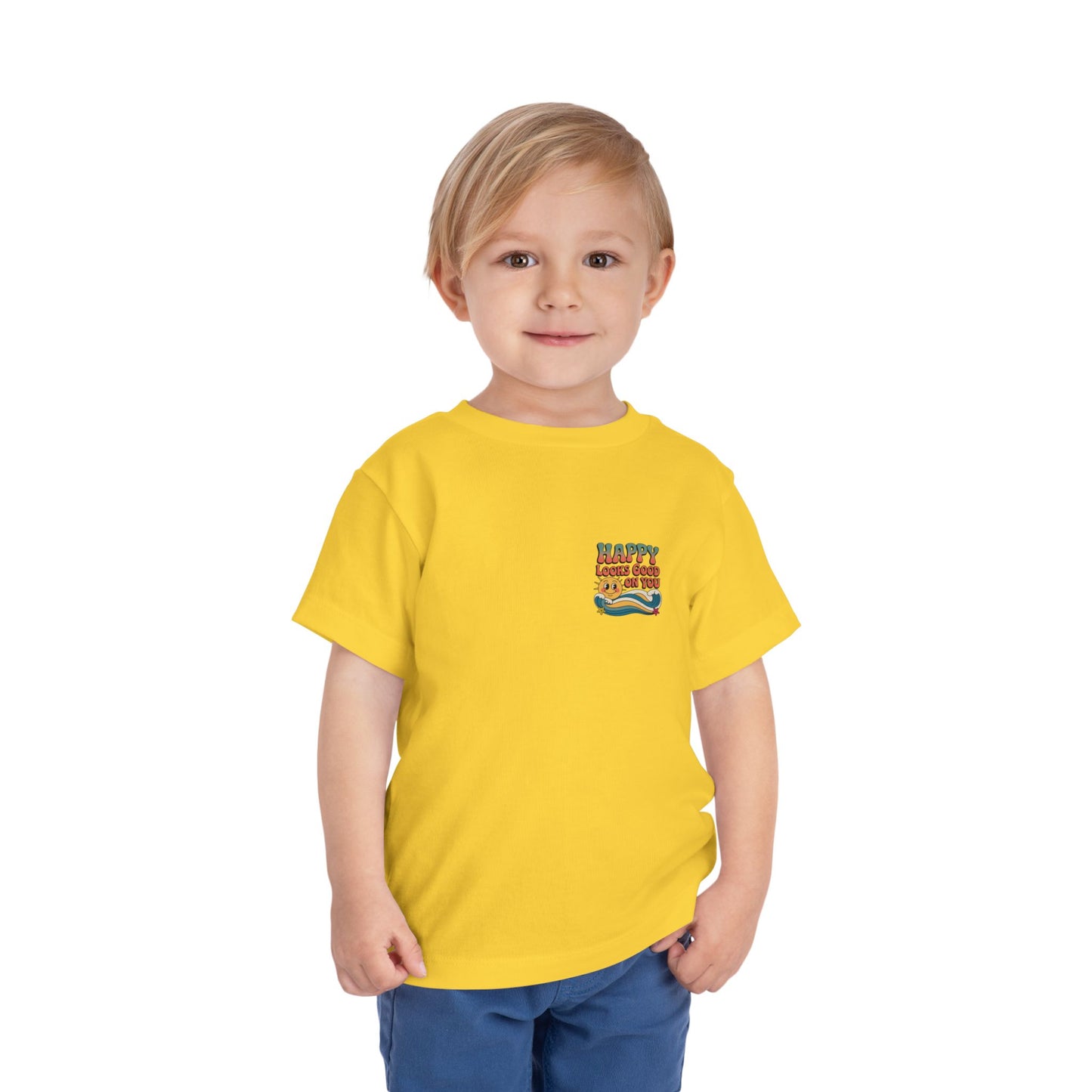 Happy Looks Good On You Toddler Tee