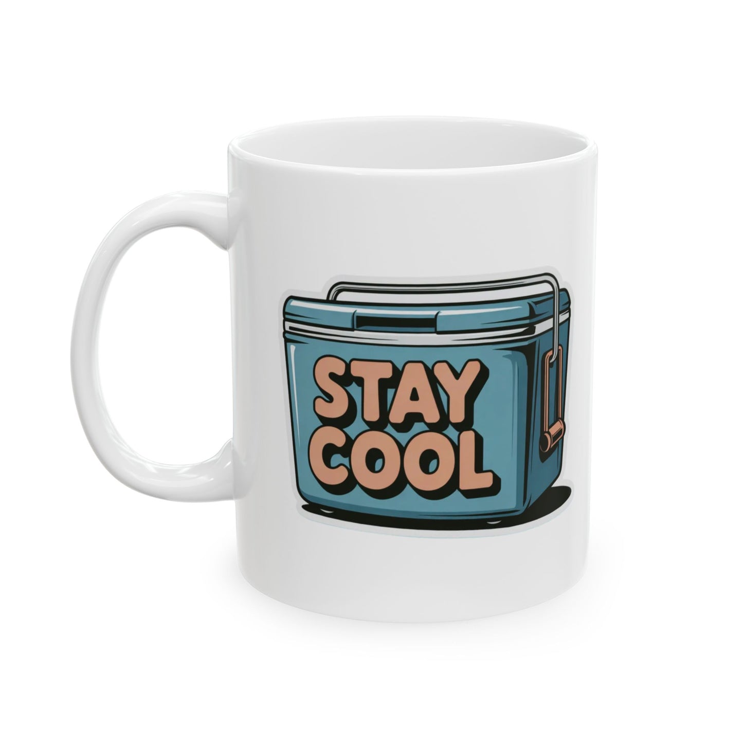 Stay Cool Ceramic Mug – Perfect Gift for Outdoor Lovers
