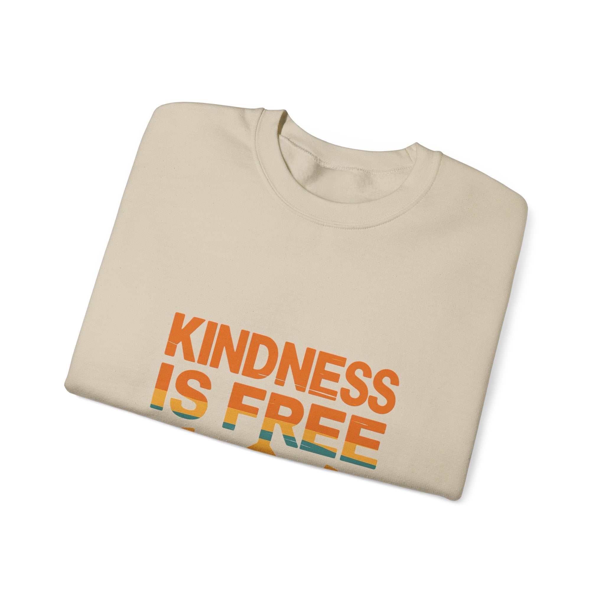Unisex Kindness is Free Crewneck Sweatshirt