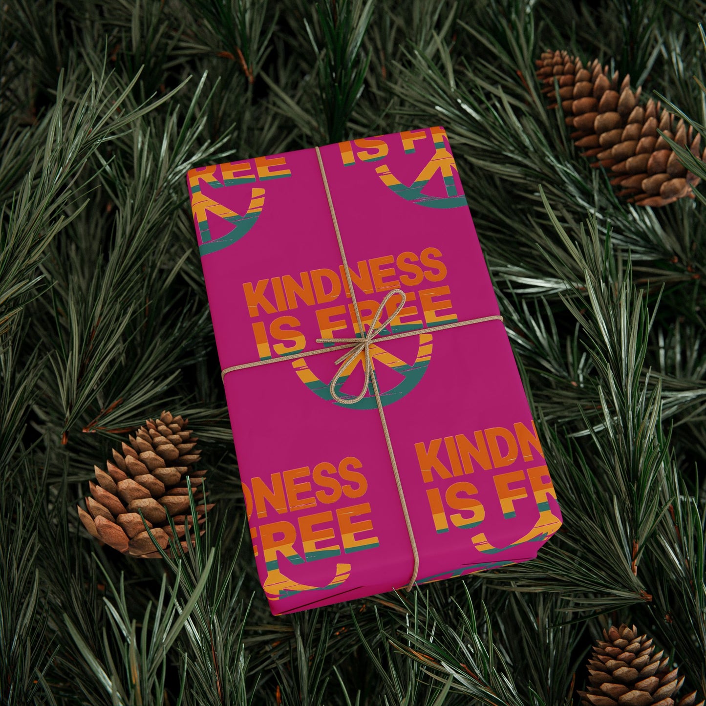 Kindness Is Free Wrapping Paper for All Occasions