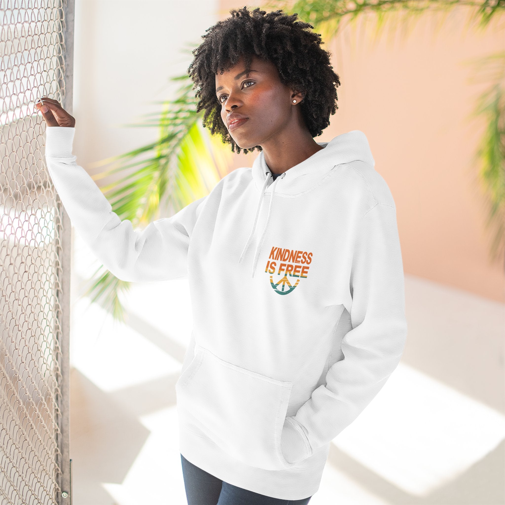 Kindness is Free Fleece Hoodie