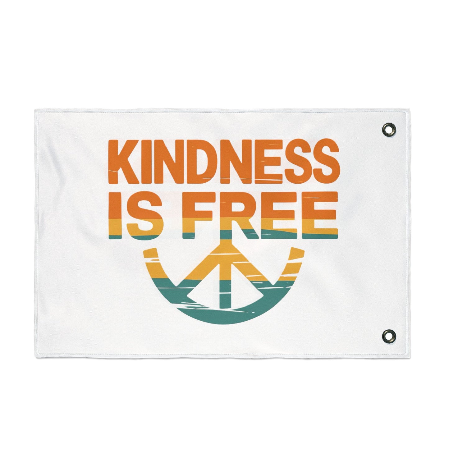 Peaceful Kindness Double Sided Flag