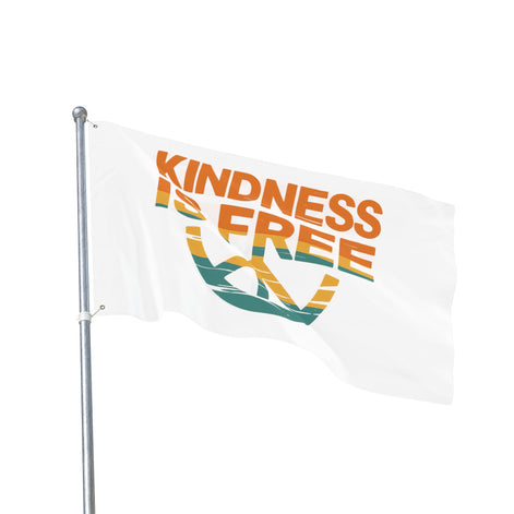 Peaceful Kindness Double Sided Flag