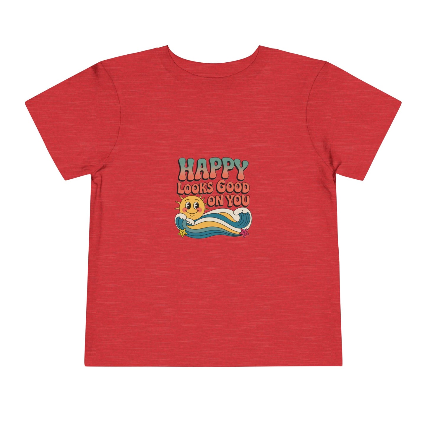 Happy Looks Good On You Toddler Tee