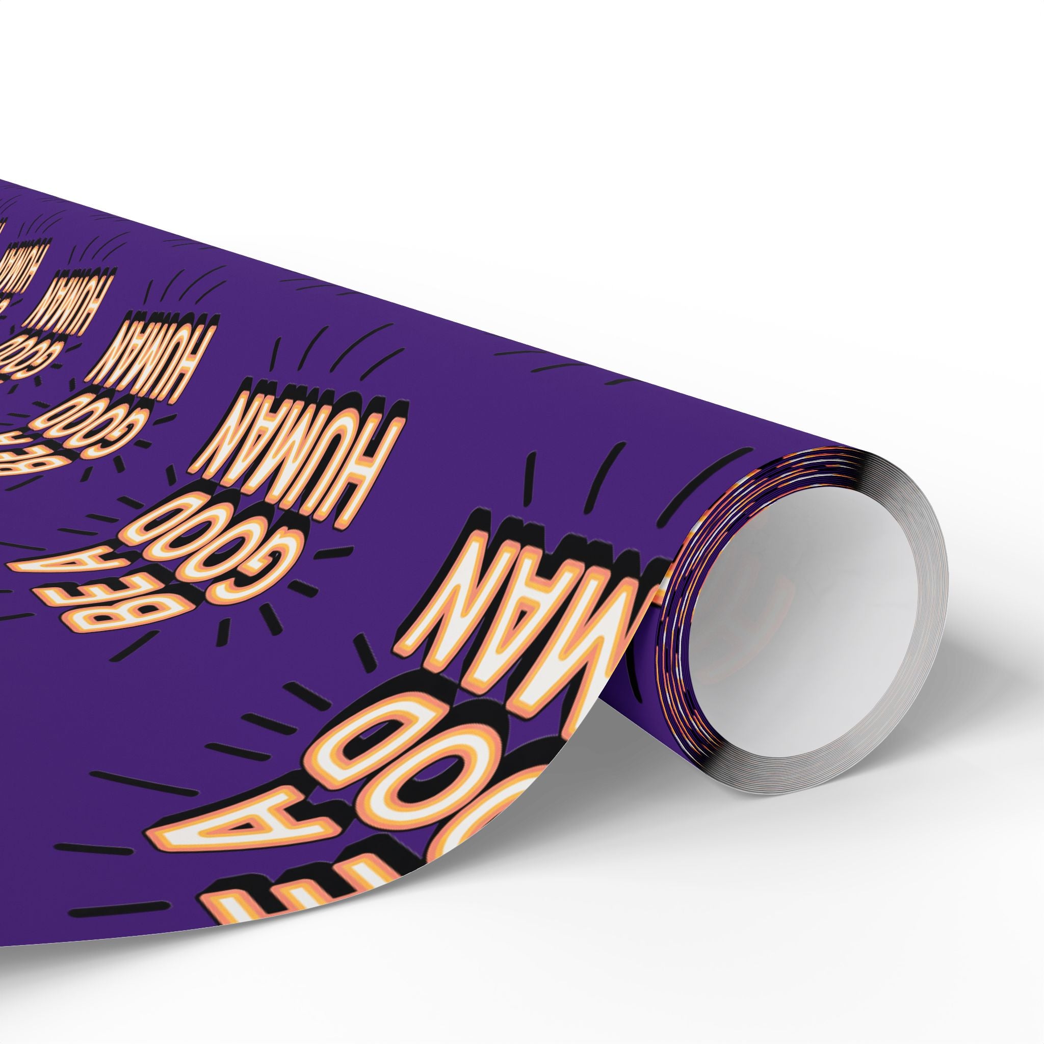 Be a Good Human Gift Wrap (Single Roll)