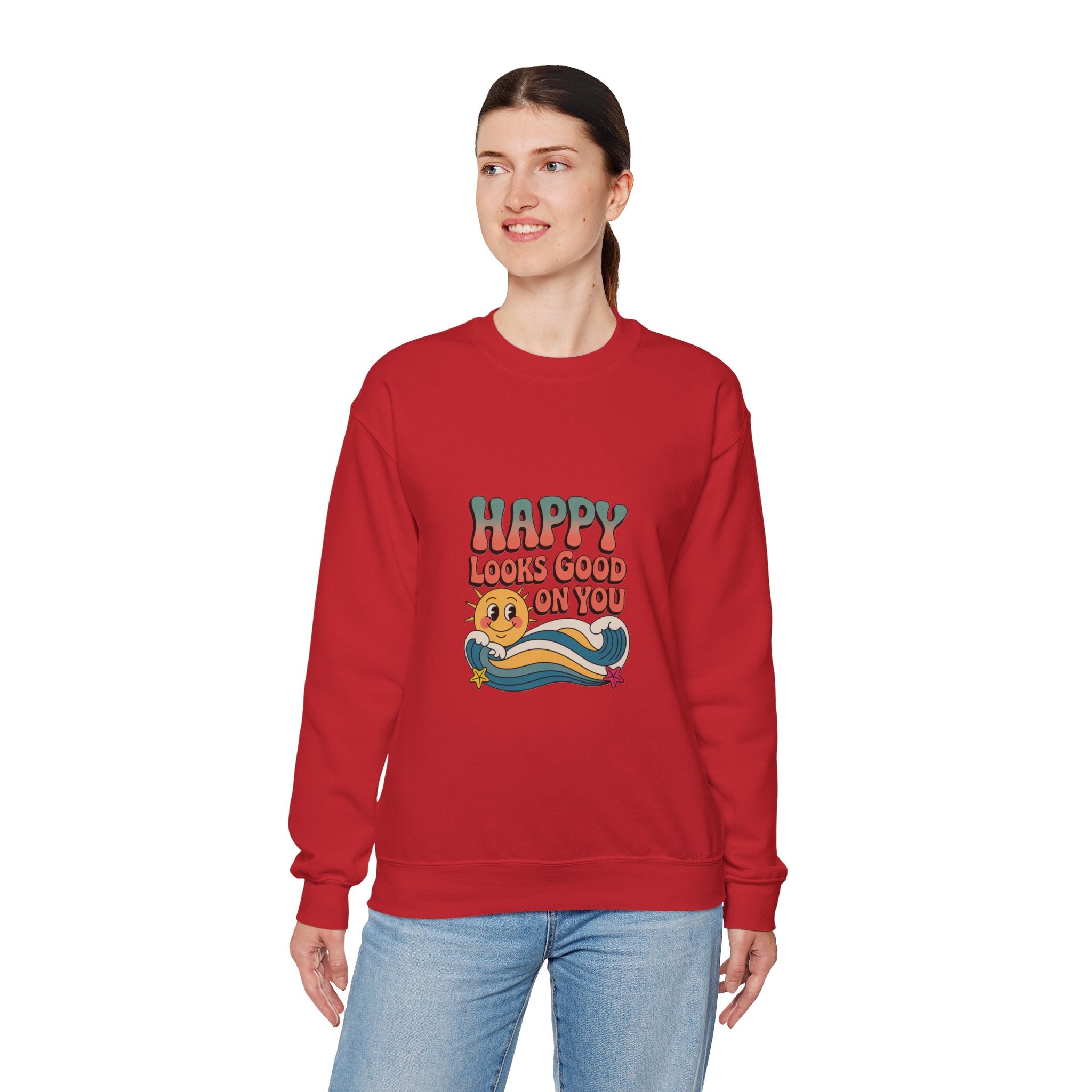 Happy Looks Good On You Sweatshirt