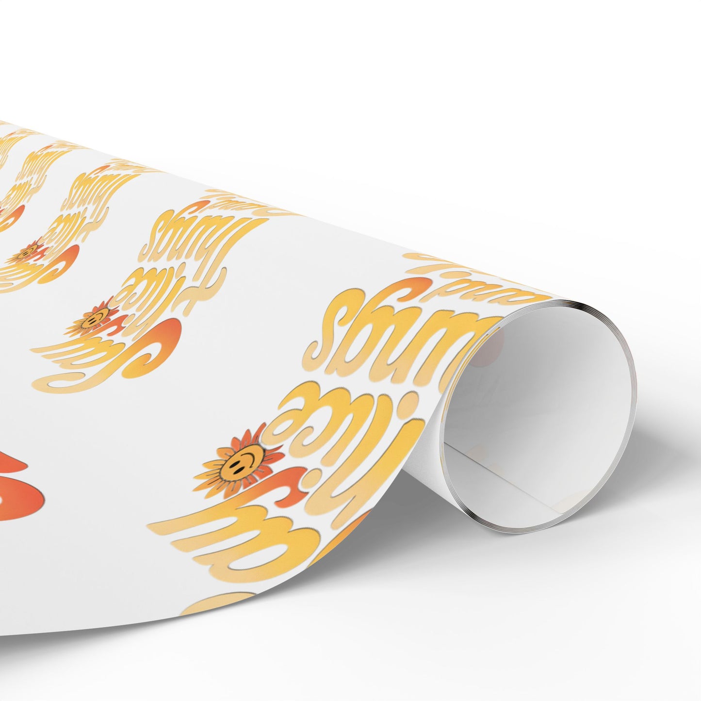 Say Nice Things and Smile Wrapping Paper