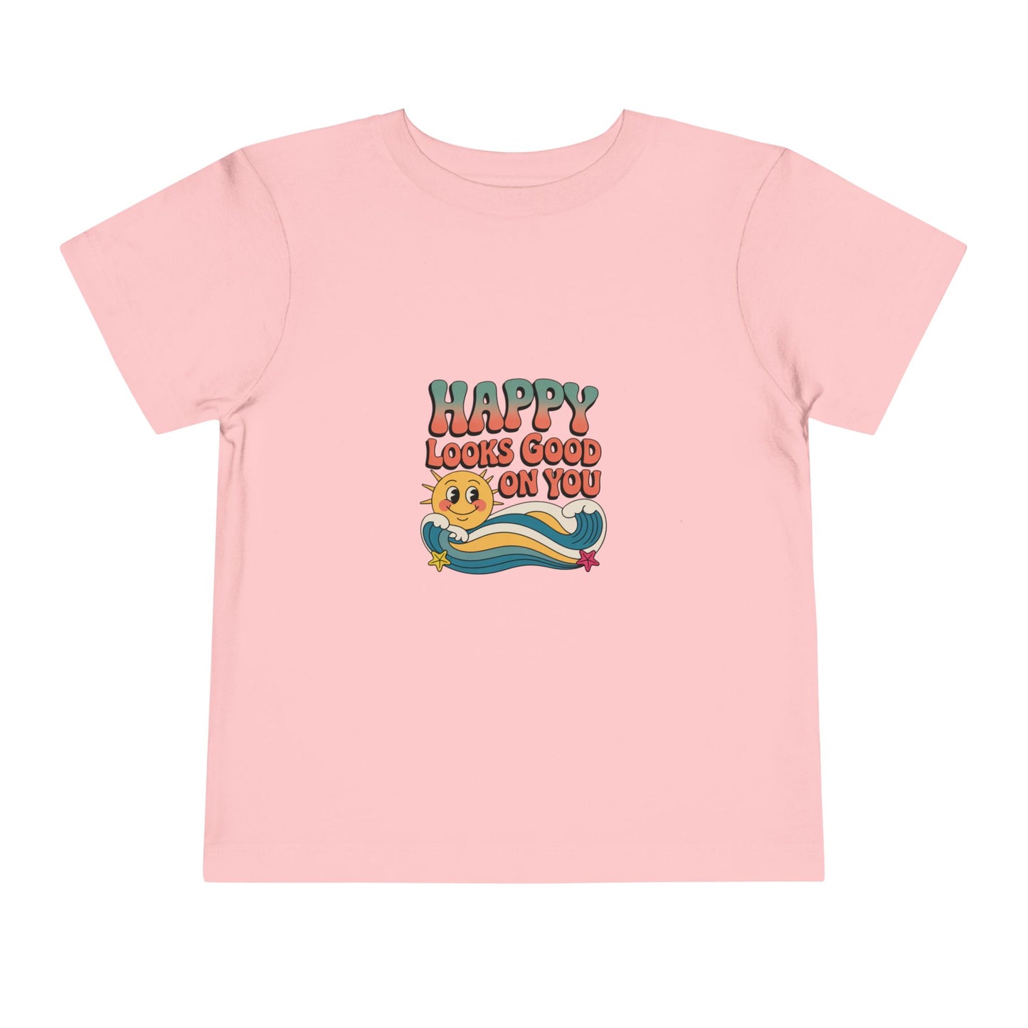 Happy Looks Good On You Toddler Tee