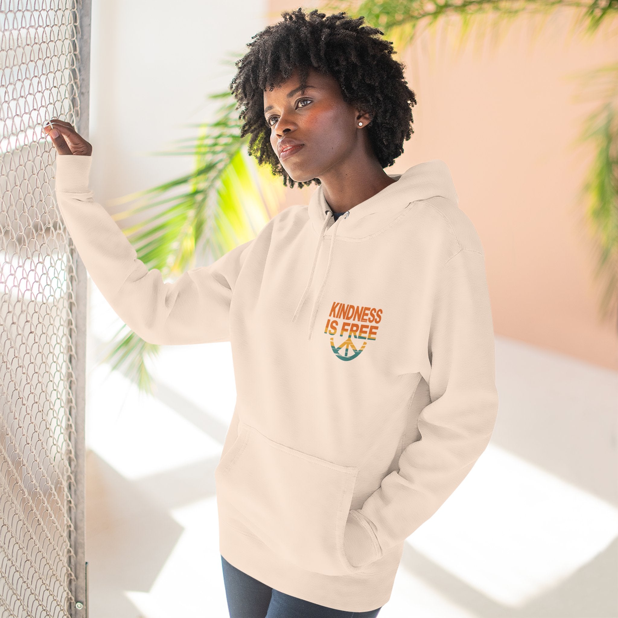 Kindness is Free Fleece Hoodie