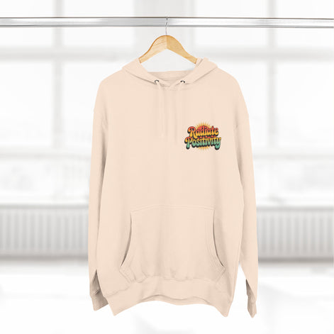 Radiate Positivity Three-Panel Fleece Hoodie