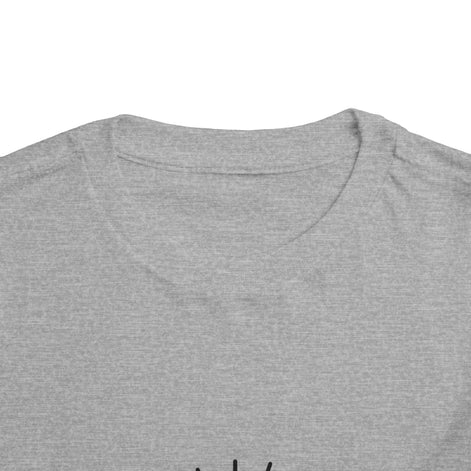 Toddler Tee — "Be A Good Human" Positive Message Shirt