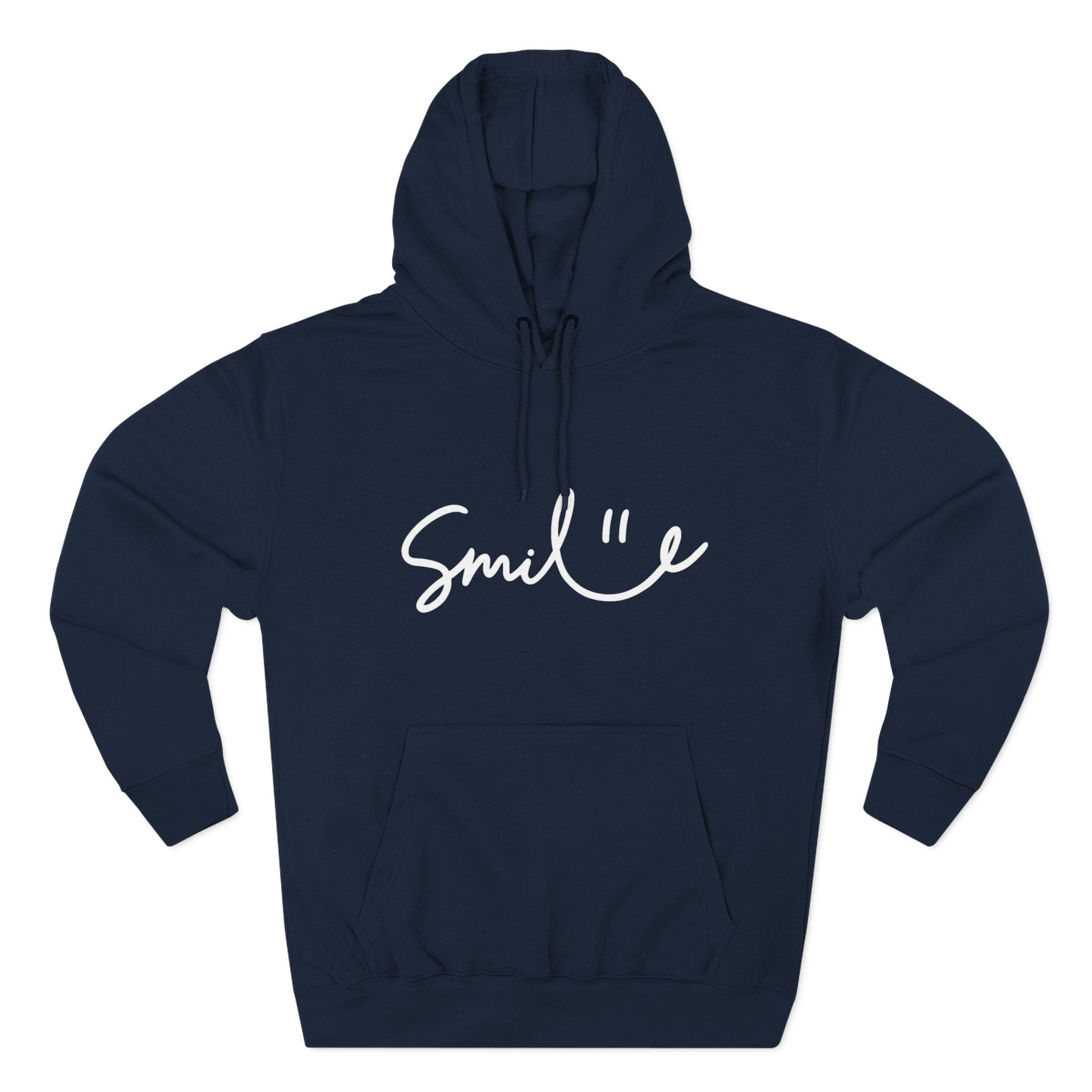 Smile Fleece Hoodie - Cozy and Stylish Pullover for Everyday Comfort