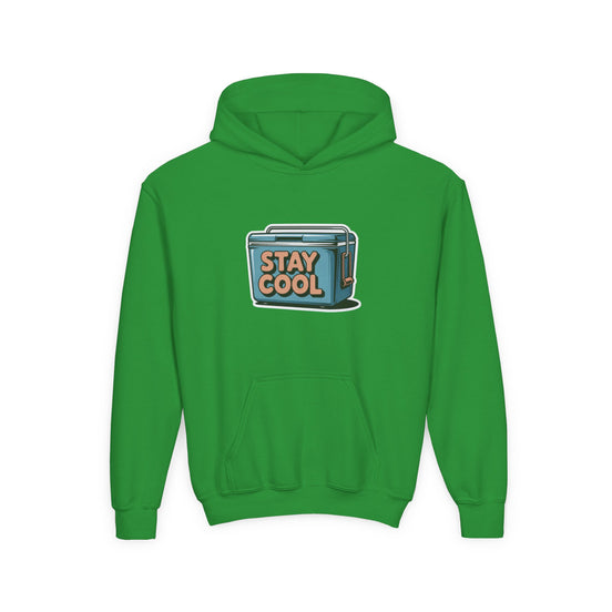 Youth Hooded Sweatshirt - Stay Cool Graphic