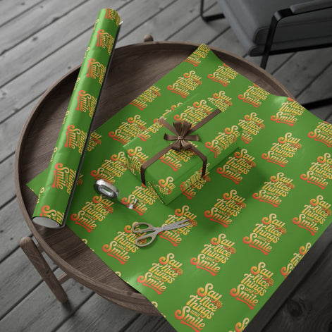 Say Nice Things and Smile Wrapping Paper