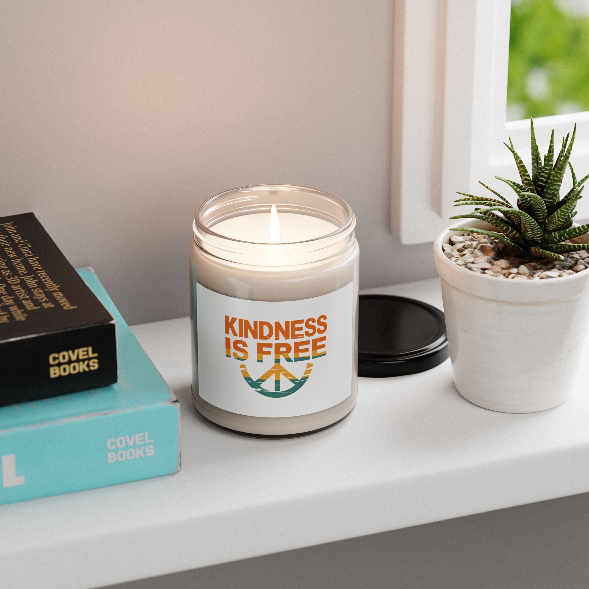 Kindness Is Free Scented Soy Candle - 9oz Aromatherapy Gift